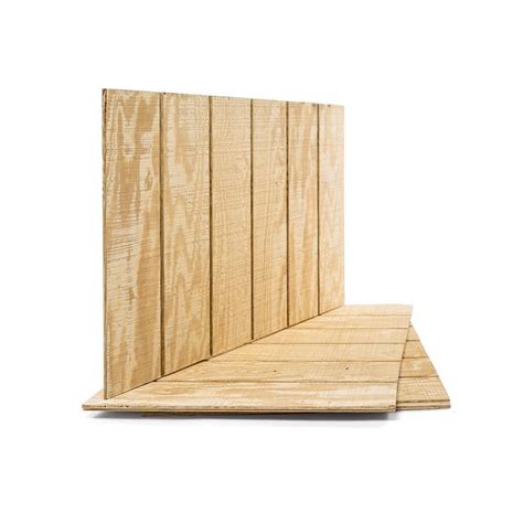 594-in x 48-in x 96-in) in the wood siding panels section of Lowes. . T111 siding 12 oc lowes